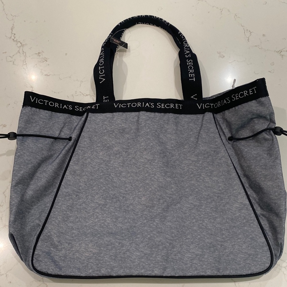NWT Victoria’s Secret large tote bag, gray